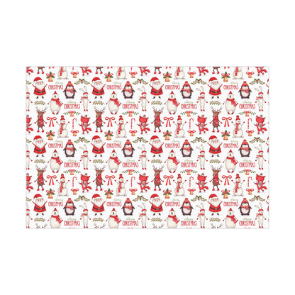 Christmas Character Gift Wrap