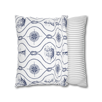 Nautical Summer Pillow Cover