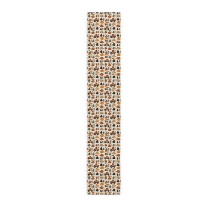 Fall Tractor Pumpkin Table Runner