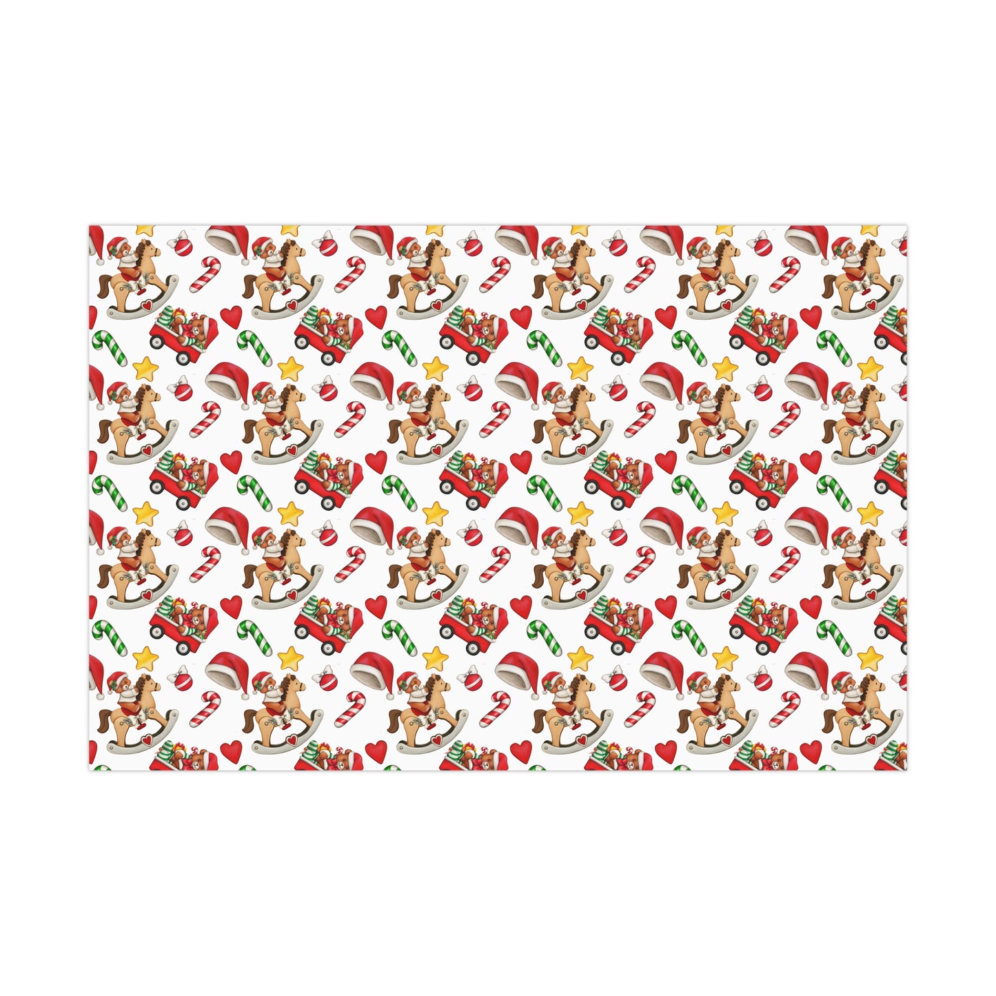 Retro 80's, 90's Christmas Children's Teddy Bear Wrapping Paper, Christmas Gift Wrap, Christmas Wrapping Paper, Christmas Gifts