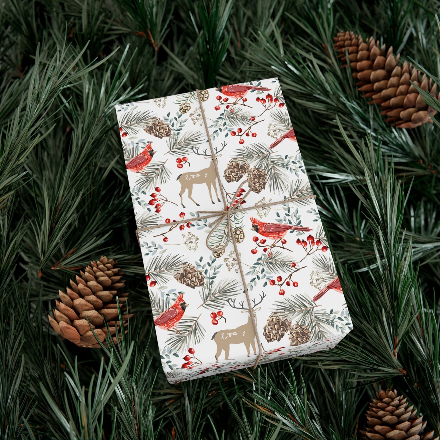 Winter Woods Christmas Wrapping Paper