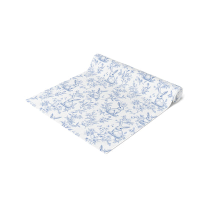 Sketched Rabbit Table Runner