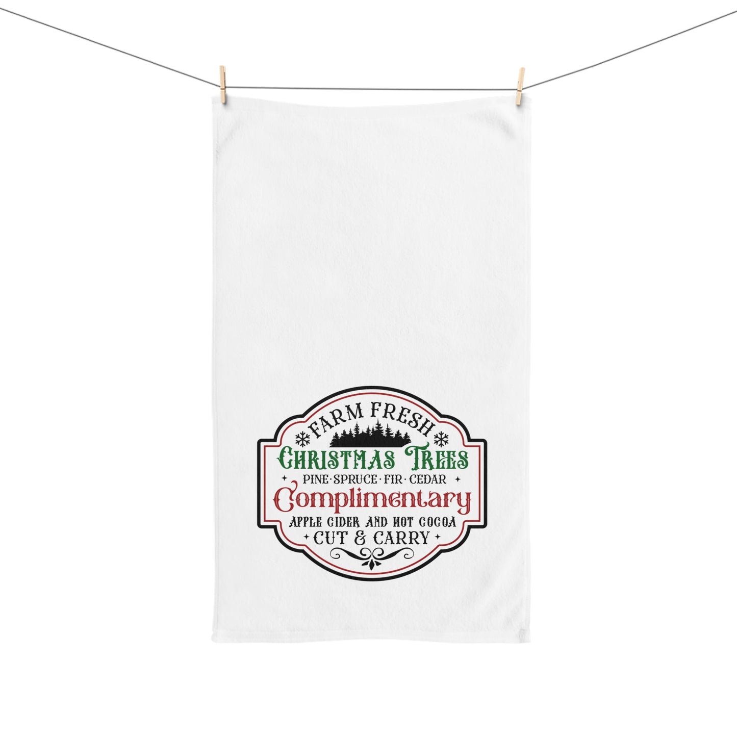 Christmas Hand Towel