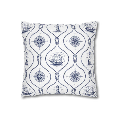 Nautical Summer Pillow Cover
