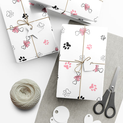 Dog Birthday Gift Wrap, Dog Toys, Dog Gift, Pet Wrapping Paper