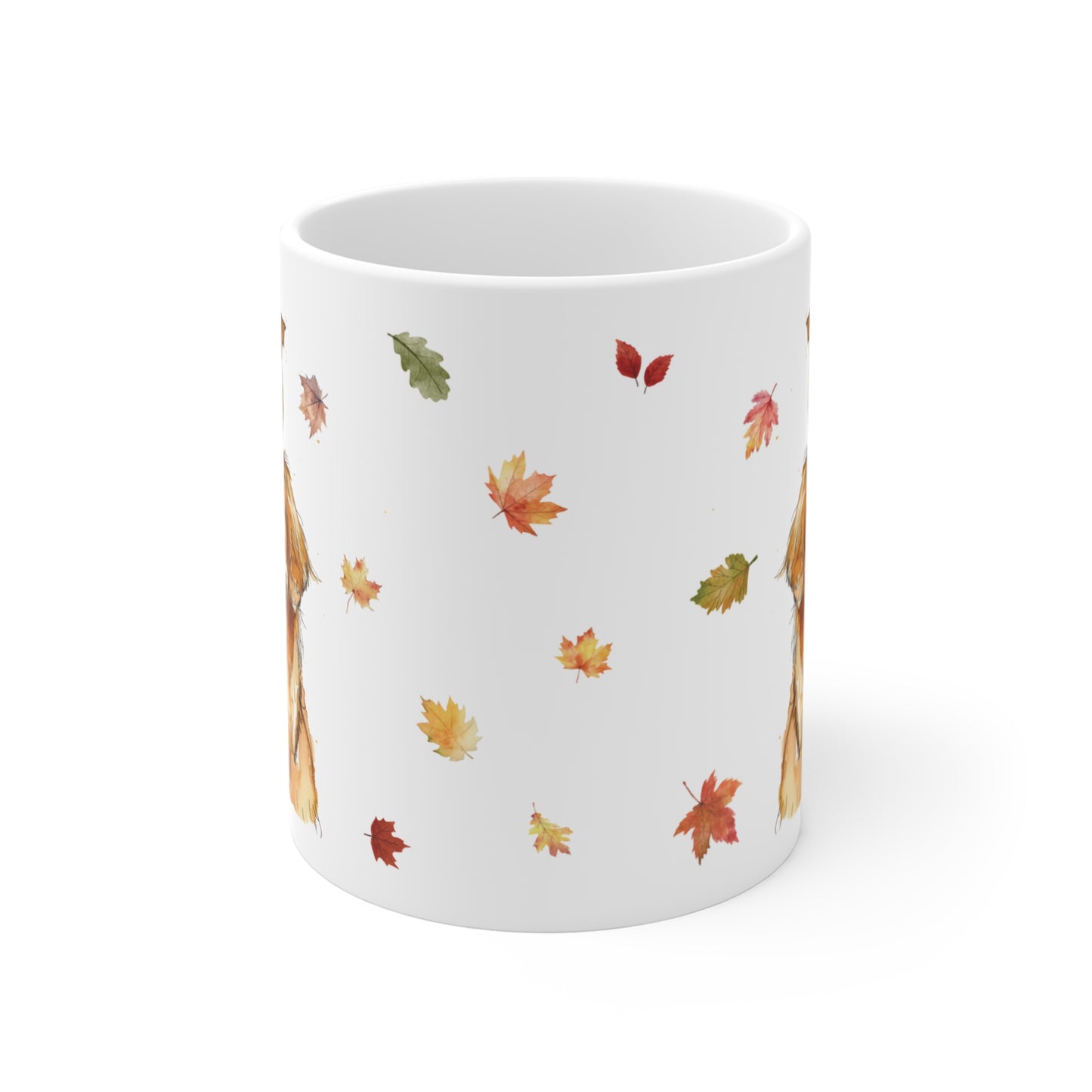 Golden Retriever Fall Mug