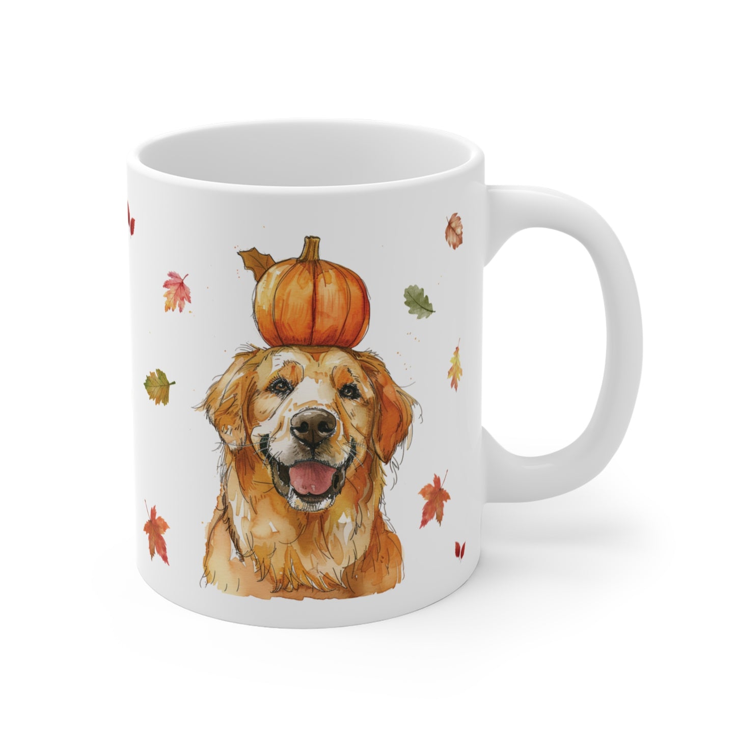 Golden Retriever Fall Mug