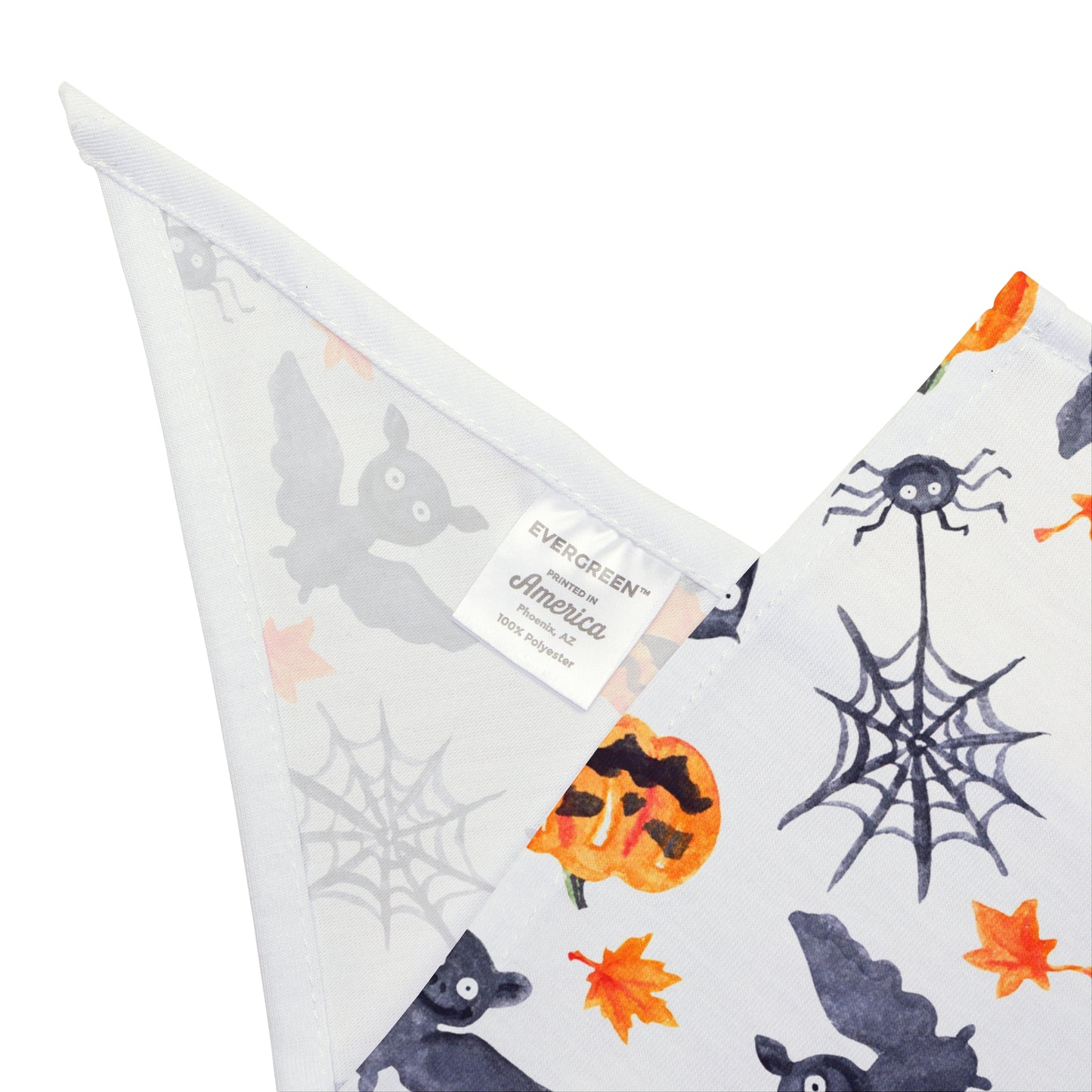 Halloween Bats and Pumpkins Dog Bandana