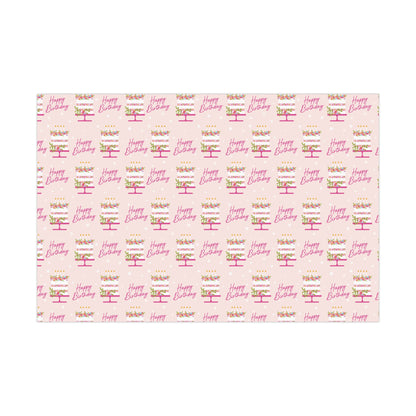 Happy Birthday Wrapping Paper
