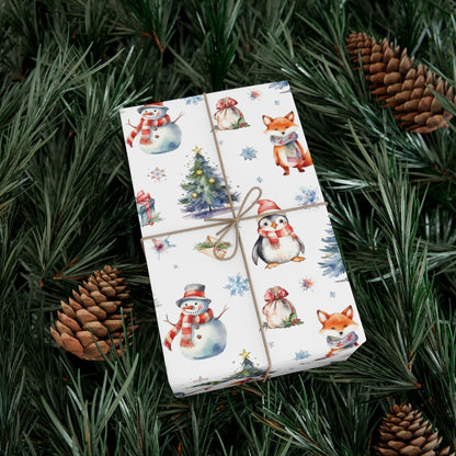 Woodland Christmas Gift Wrap