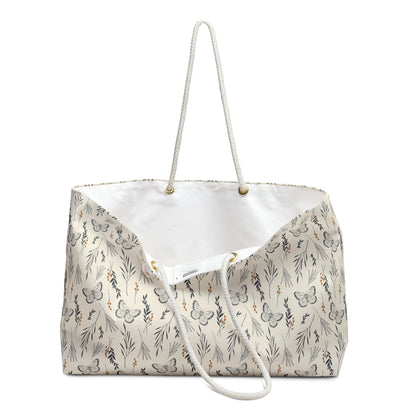 Butterfly Fall Botanical Weekender Bag
