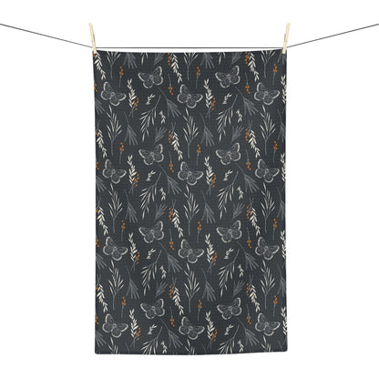 Microfiber Tea Towel - Fall Wildflower Botanical Dish Cloth