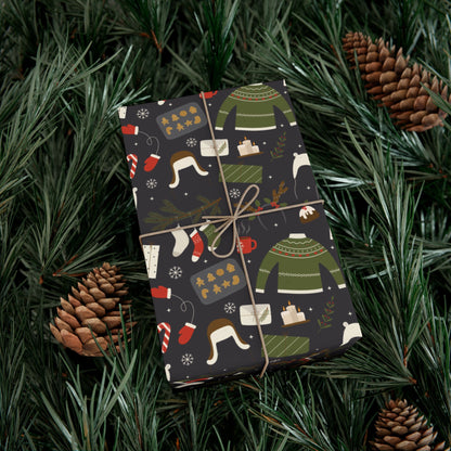 Men's Christmas Wrapping Paper