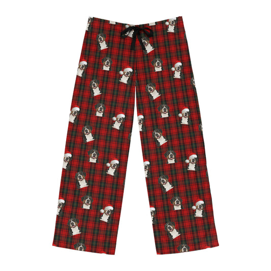 Men's Greater Swiss Mountain Dog Funny Christmas Pajama Pants