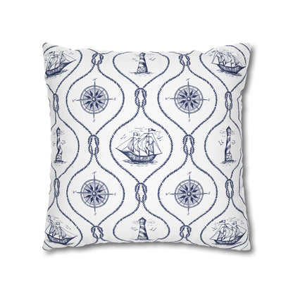 Nautical Summer Pillow Cover