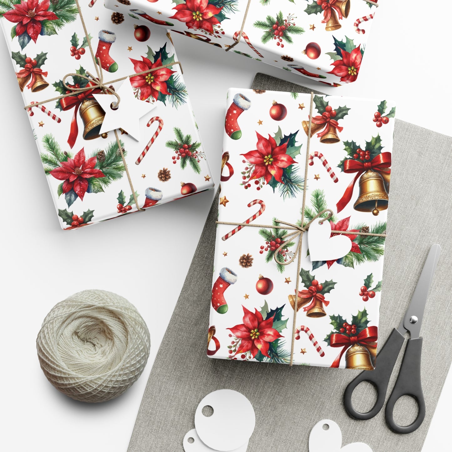 Christmas Bell Wrapping Paper