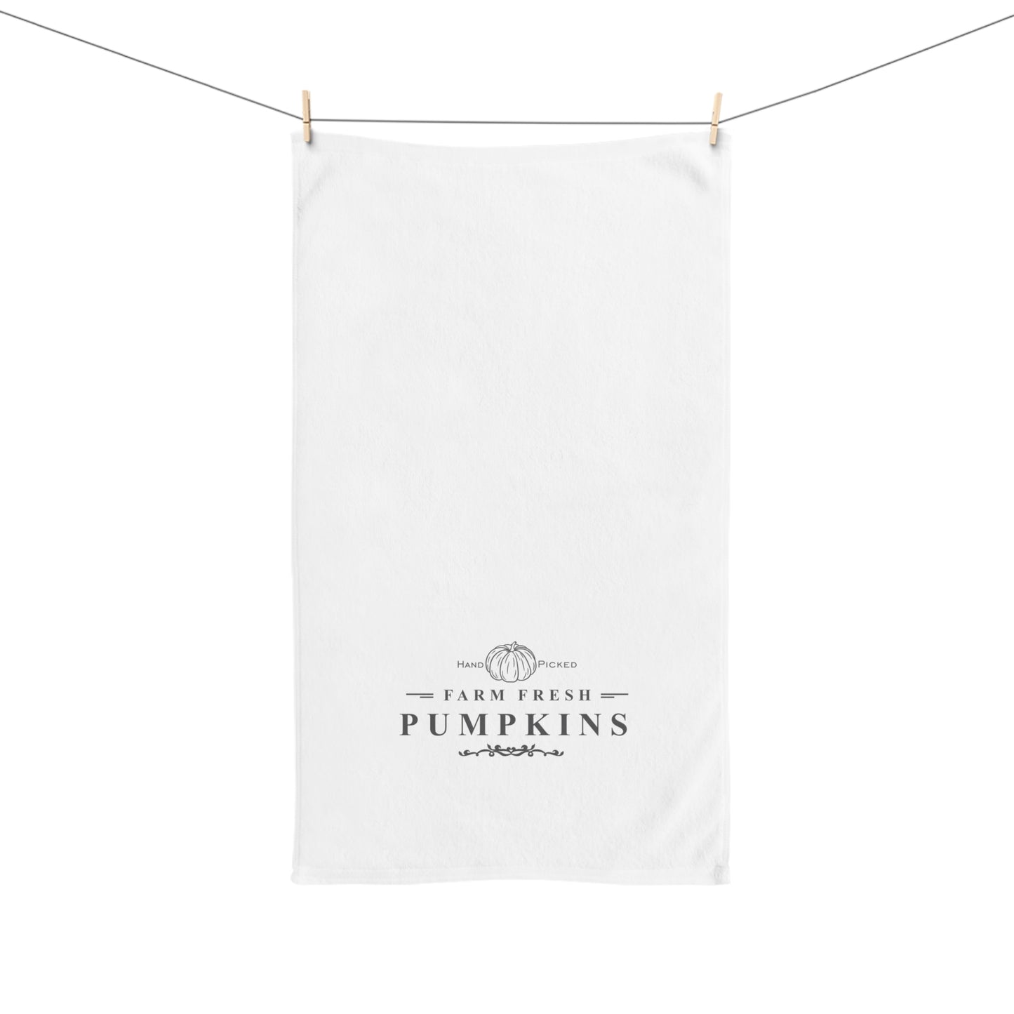 Farm Fresh Pumpkin Hand Towel