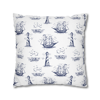 Nautical Summer Pillow Cover
