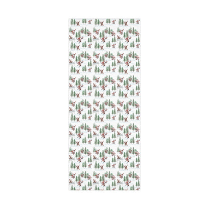 Volleyball Santa Christmas Wrapping Paper, Volleyball Gift, Sports Gift Wrap, Wrapping Paper, Personalized, Christmas Gifts, Unique Gift