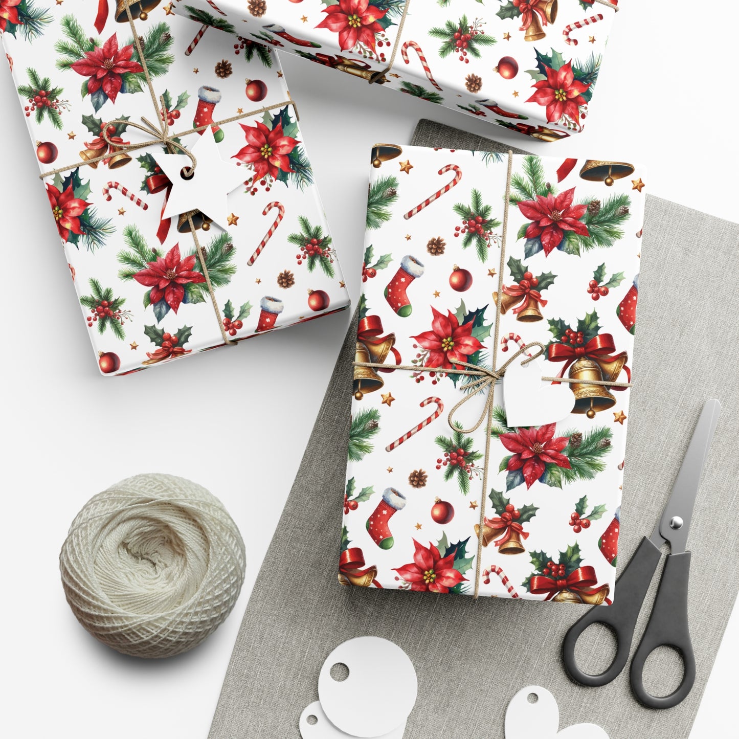 Christmas Bell Gift Wrap