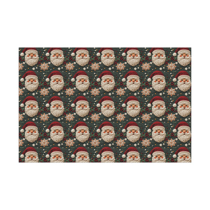 Faux Knitted Vintage Christmas