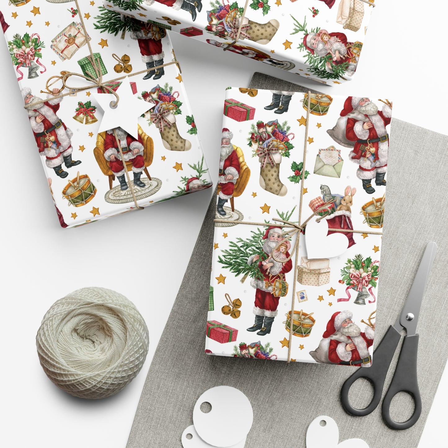 Christmas Santa Gift Wrap