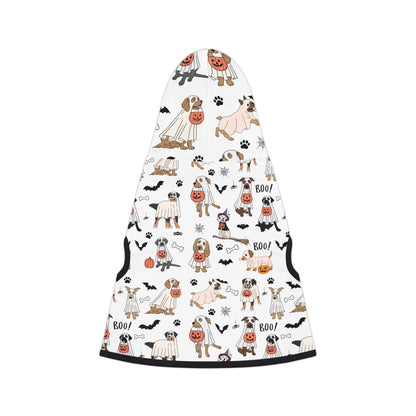 Ghostly Dog Halloween Hoodie