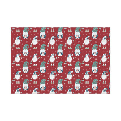 Christmas Gnome Gift Wrap