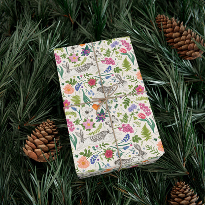 Copy of Colorful Easter Wrapping Paper, Adorable Bunnies Gift Wrap, Wrapping Paper, Easter Gift, Easter Basket, Easter Rabbit