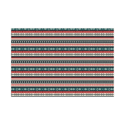 Fair Isle Christmas Gift Wrap