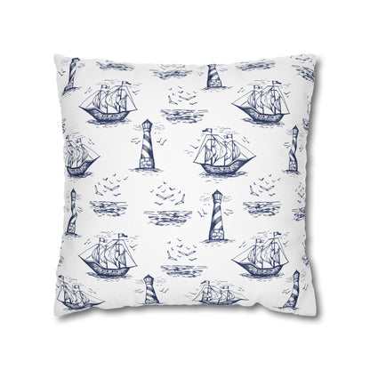Nautical Summer Pillow Cover