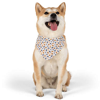 Halloween Scaredy Bats Dog Bandana with Collar