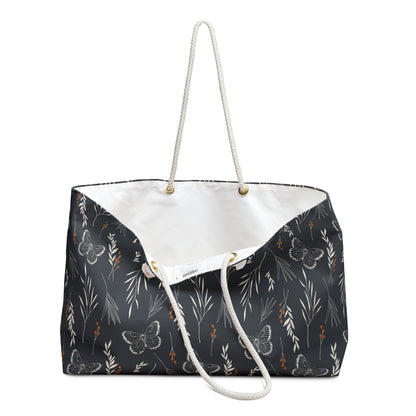 Butterfly Fall Botanical Weekender Bag