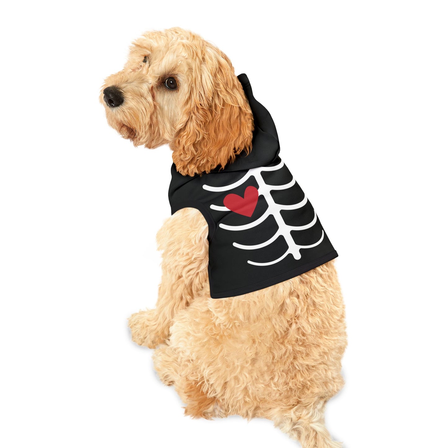 Halloween Dog Skeleton Hoodie, Spooky Dogs Halloween Pattern, Costume Dog Hoodie, Halloween Costume for Dogs, Trick or Treat