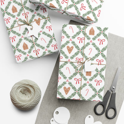 Christmas Evergreen Wrapping Paper