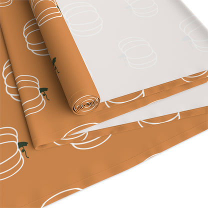 Fall Harvest Pumpkin Table Runner