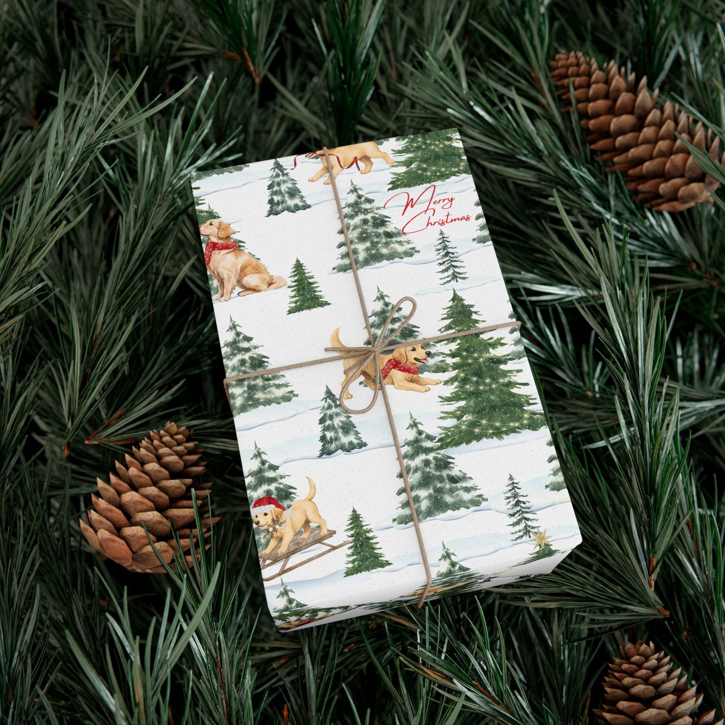 Snowy Golden Retriever Puppies