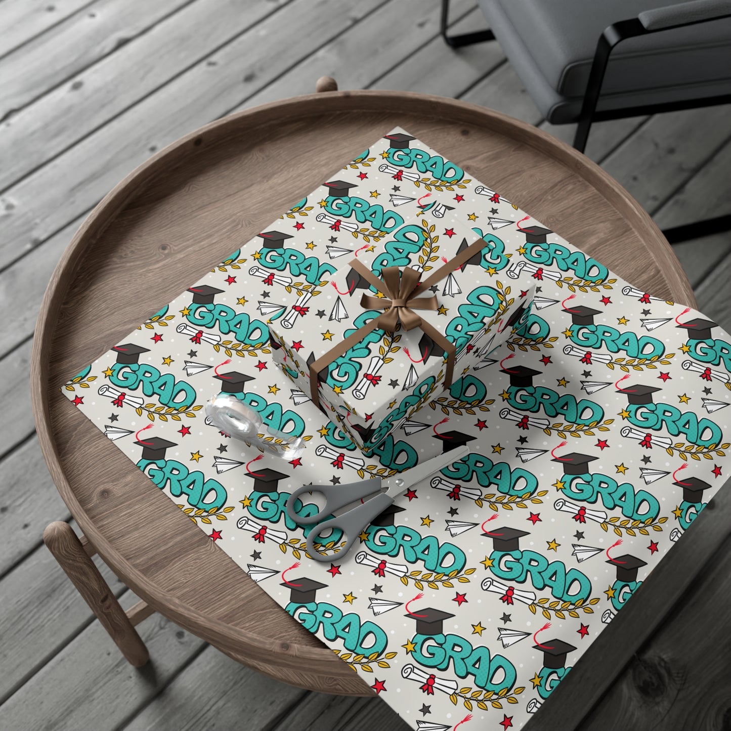 Graduation Wrapping Paper