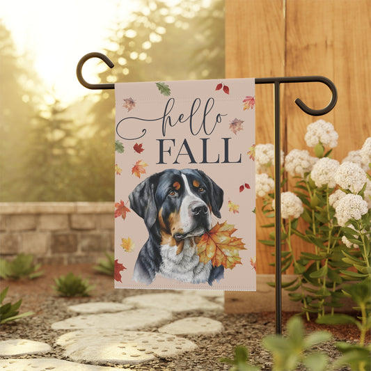 Greater Swiss Mountain Dog Garden Flag