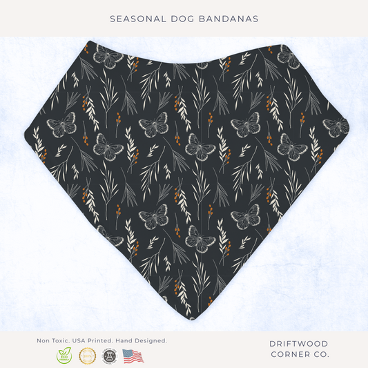 Fall Floral Dog Bandana