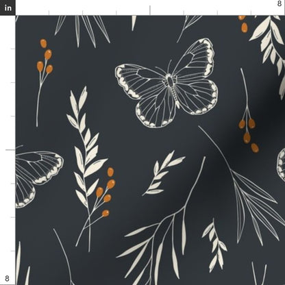 Fall Botanical Fabric