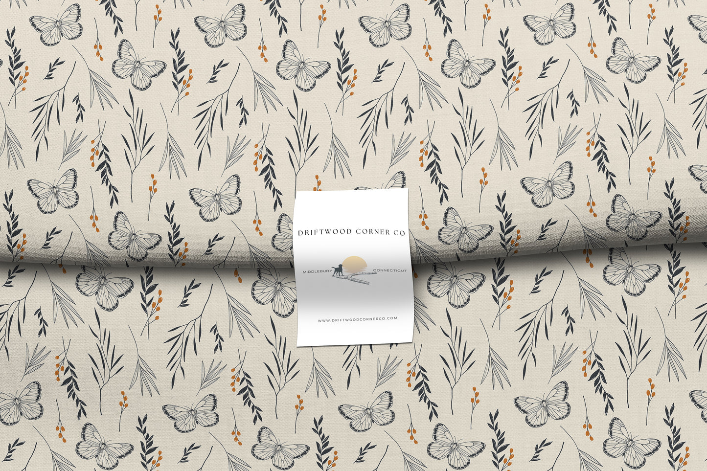Fall Botanical Fabric