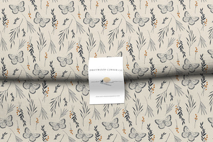 Fall Botanical Fabric
