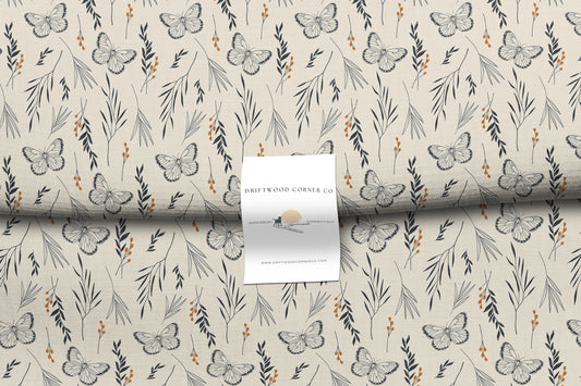 Fall Botanical Fabric