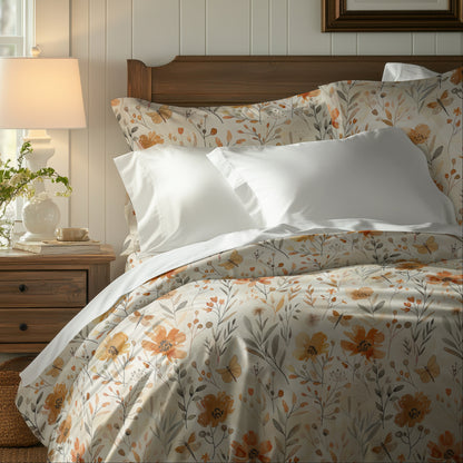 Botanical Fall Premium Italian Duvet Cover
