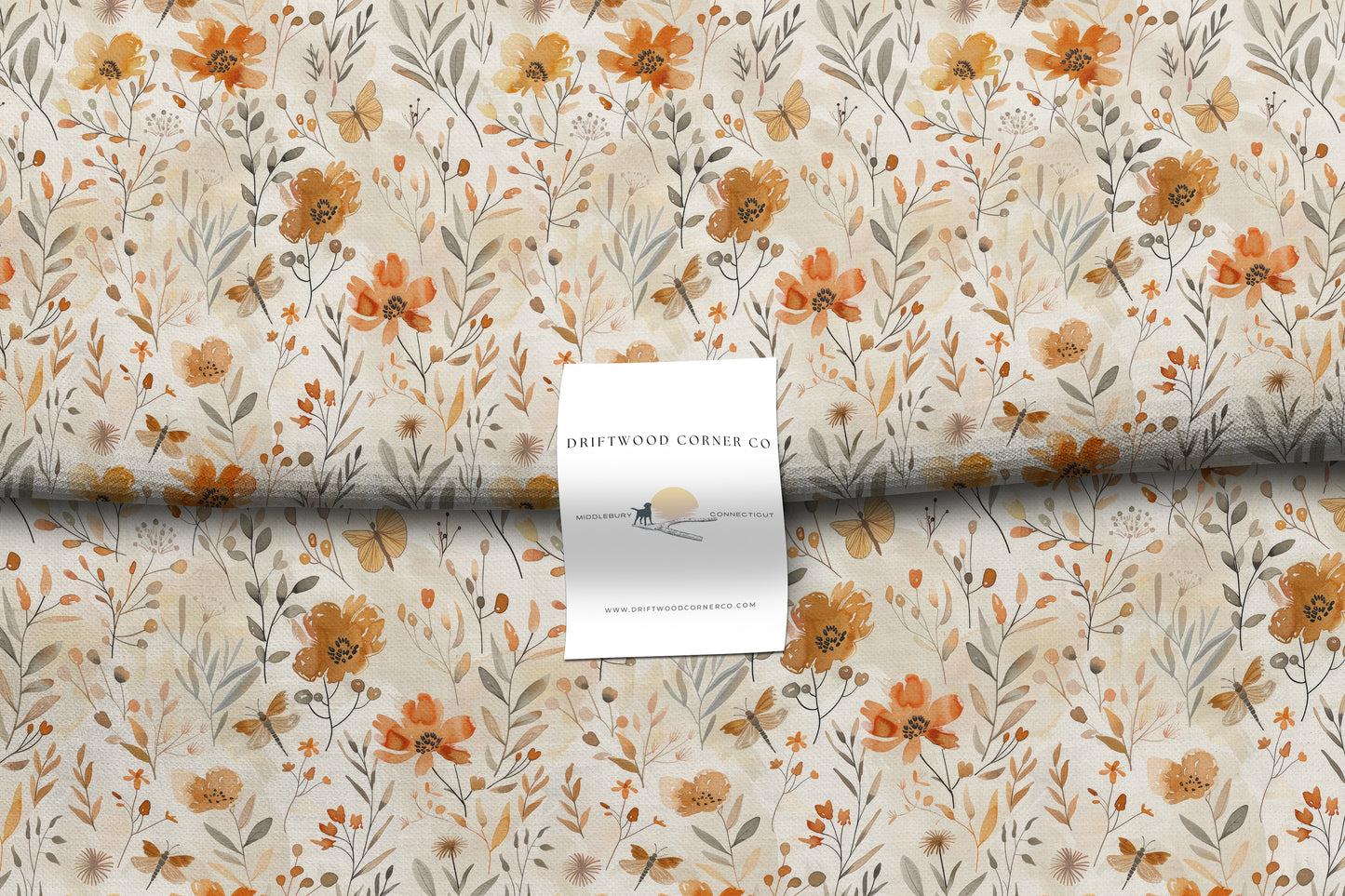 Fall Botanical Fabric