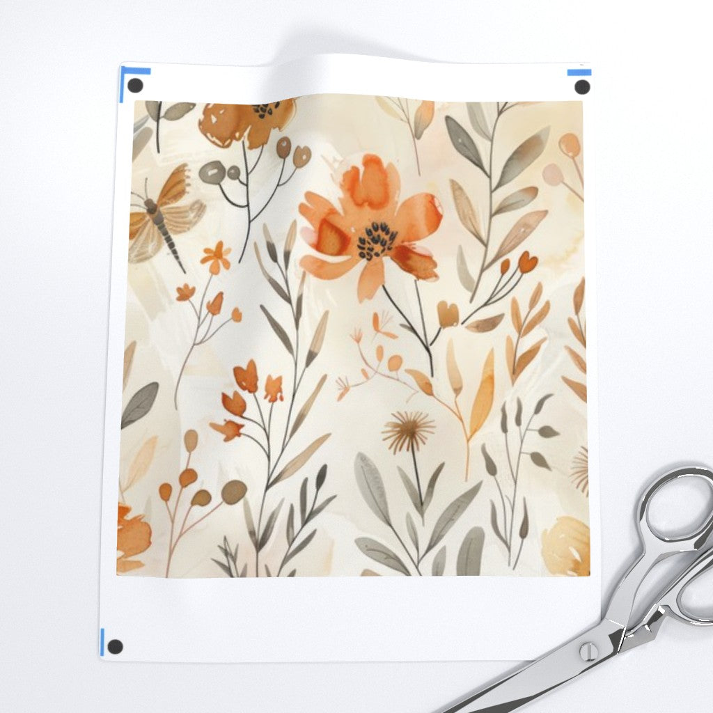 Fall Botanical Fabric
