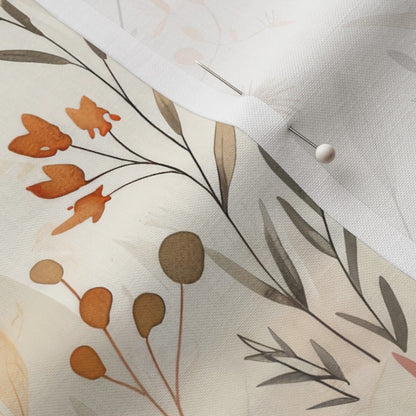 Fall Botanical Fabric