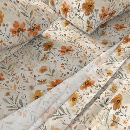 Fall Botanical Premium Italian Sheet Set