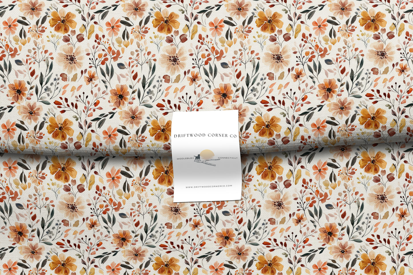 Fall Botanical Fabric